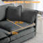 Canapé modulaire modulaire pour salon Hibbell-110273765