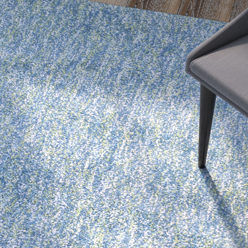Tapis écume de mer tissé à la main et à plat Tayla, Rectangle 7 pi 6 po x 9 pi 6 po