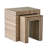 Sienna Nesting End Table-Walnut/Bone-Sm