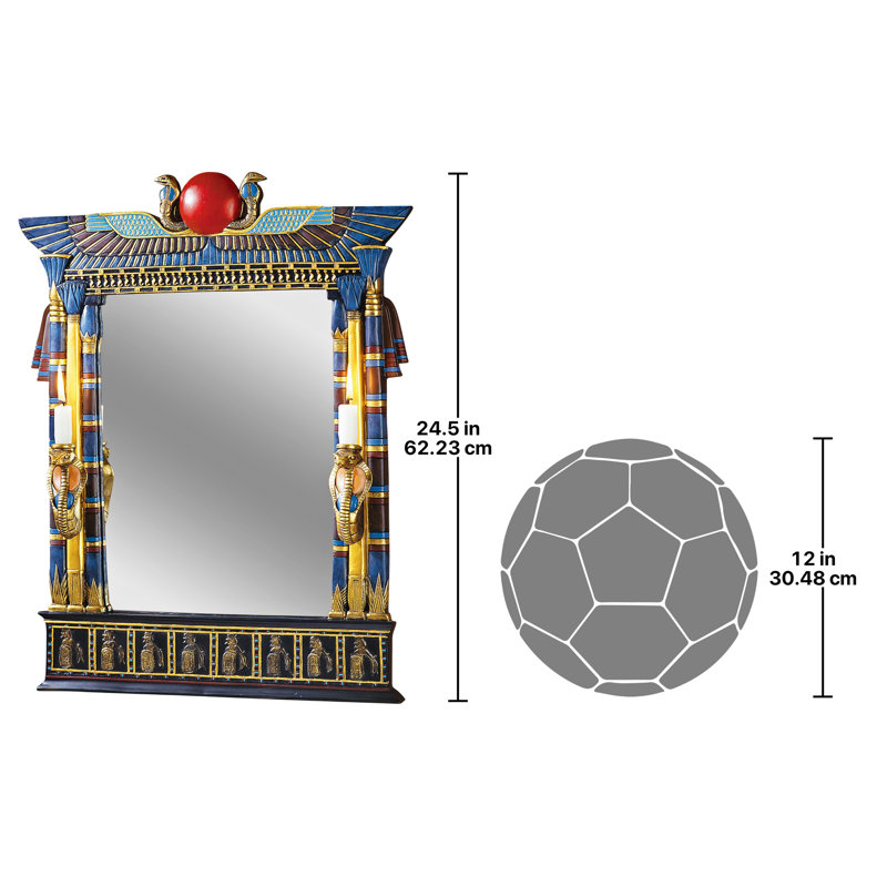 Miroir mural Krististro Wadjet Cobra