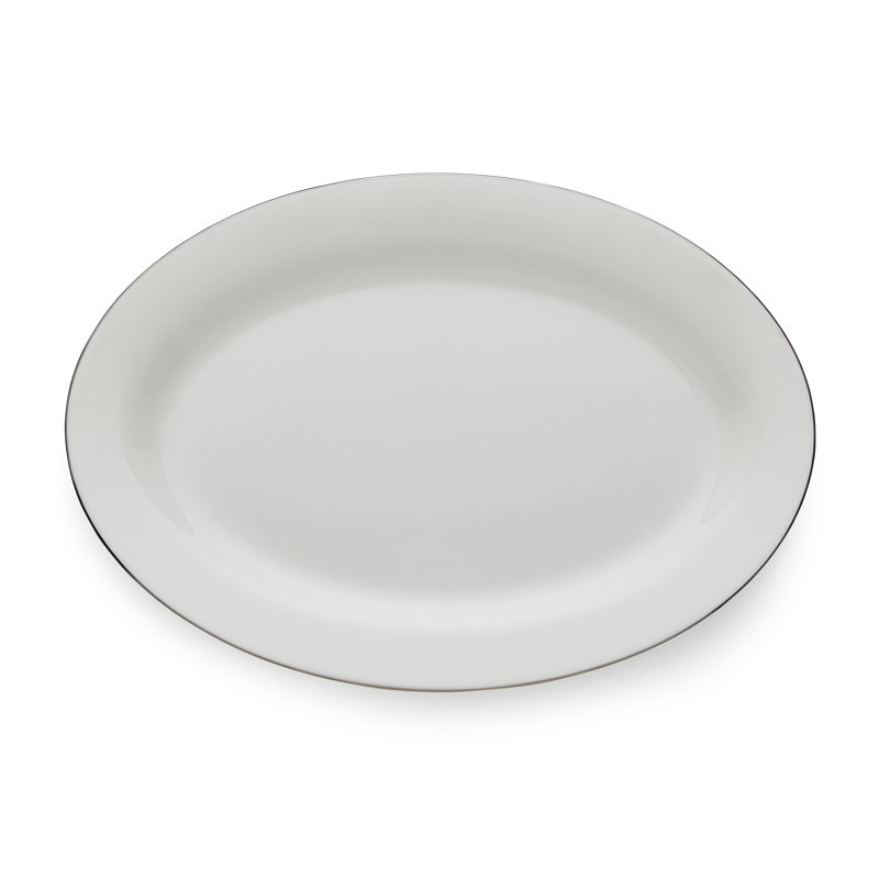Serendipity Platinum - Oval Platter
