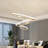 Dado 3 - Light LED Tiered Chandelier-1935623878-1884907211
