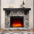 Troy 45"W Electric Fireplace-231370912
