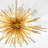 12 - Light Dimmable Sputnik Sphere Chandelier