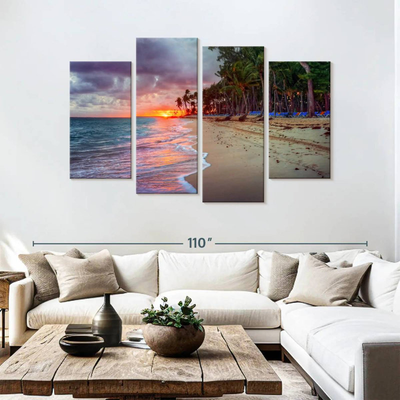 Puerto Rico, 54" H x 84" W