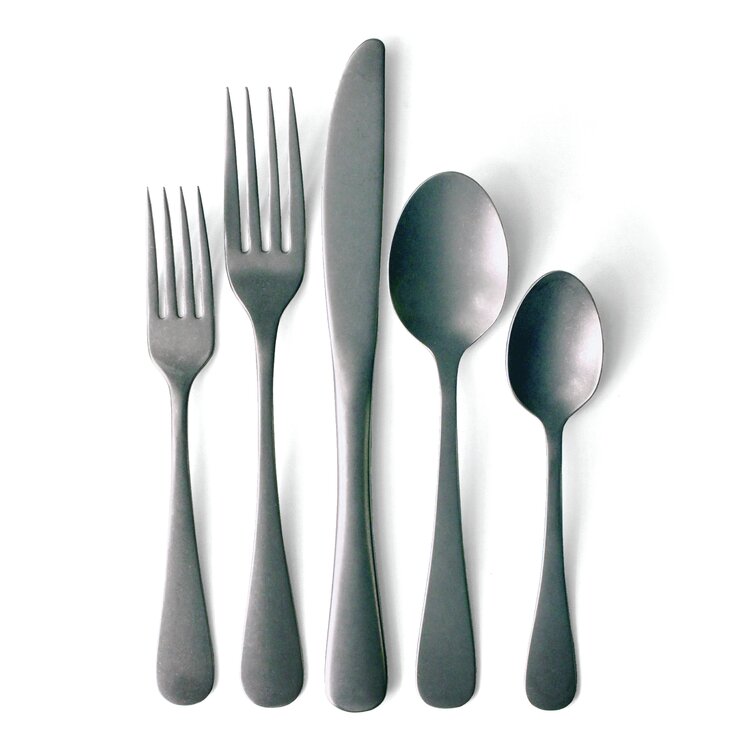 Farmhouse Pottery Woodstock 5-Piece Flatware Set