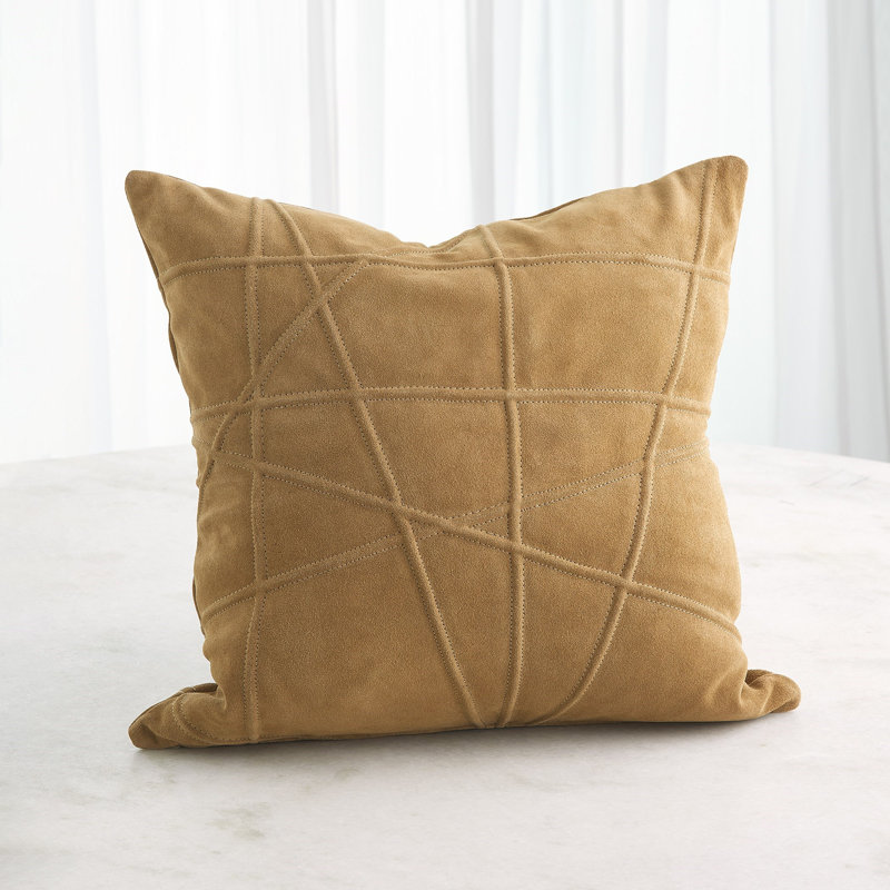 Euro Pillow Cover & Insert, Brown