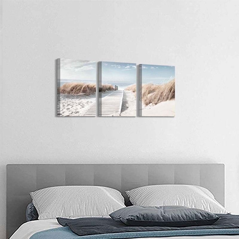 3 Piece Wrapped Canvas Wall Art