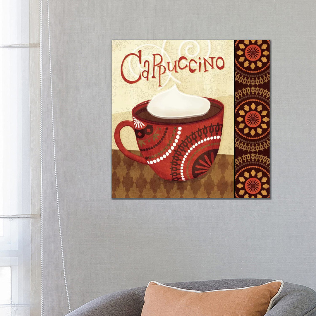 Cup Of Joe II von Veronique - Galerie-umwickelte Leinwand Giclée auf Leinwand