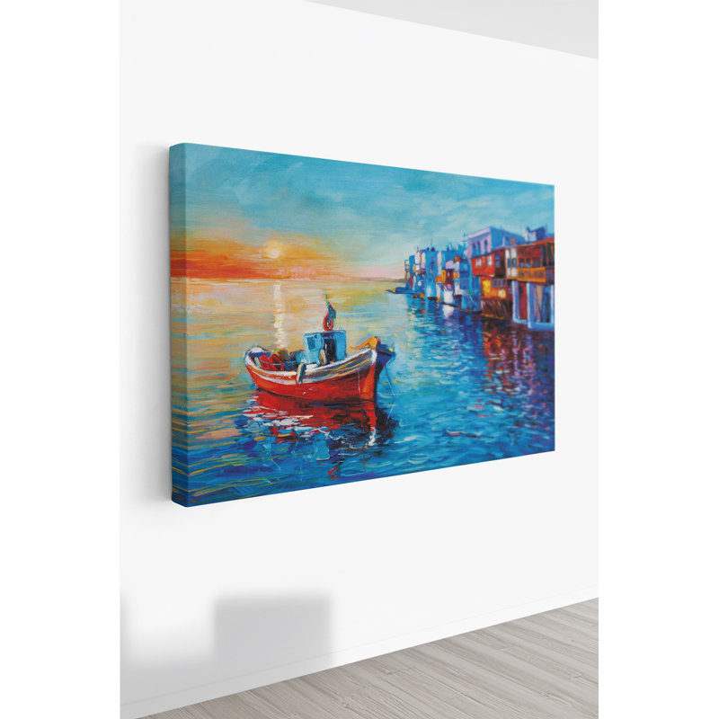 Superbe peinture sur toile décorative de 27,6 po x 39,4 po | 100% toile de coton, épaisseur: 1,2 po | Couleurs vibrantes, parfaites pour le salon, la chambre à coucher ou le bureau | Œuvre unique pour améliorer votre espace