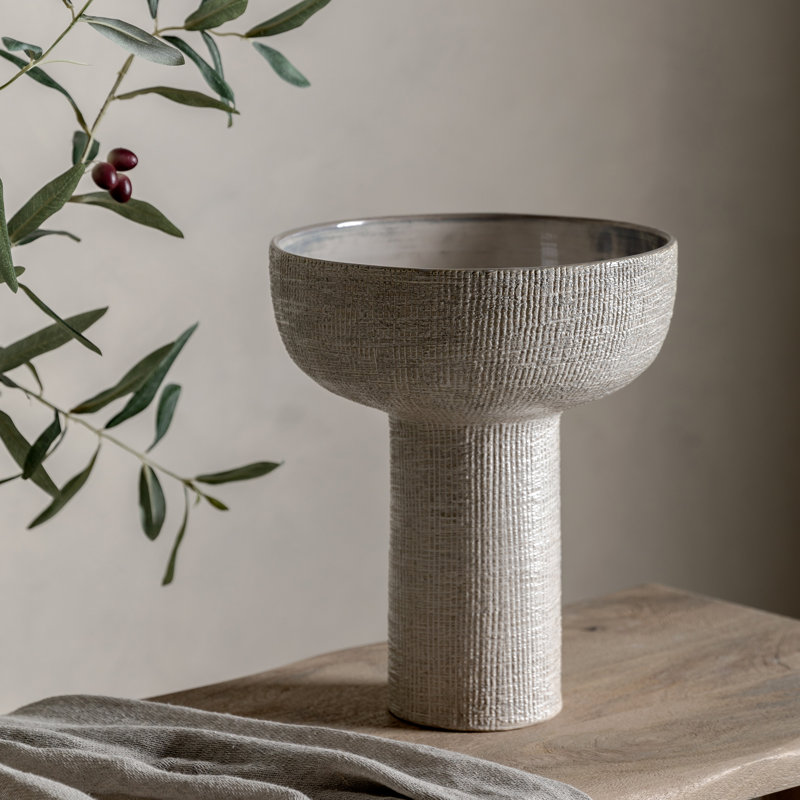 Awtumn Stoneware Table Vase, 30 H x 25 W x 25 D cm