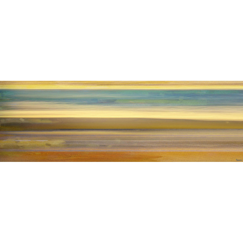 «Sand Streaks» par Parvez Taj, reproduction sur toile, H 10 po x l 30 po