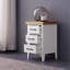 Aleksandras 38cm W Solid Wood Bedside Table-288007205