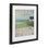 «Quiet Place By The Coast», reproduction sous verre encadrée, design par Opal Edison