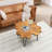 Hottenrott Solid Wood Top Coffee Table