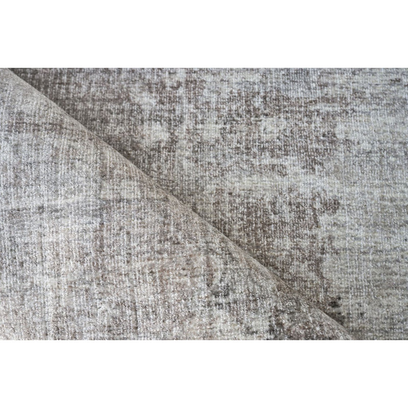 Stone Wash Gazni Abstract Area Rug, Rectangle 6' x 9'