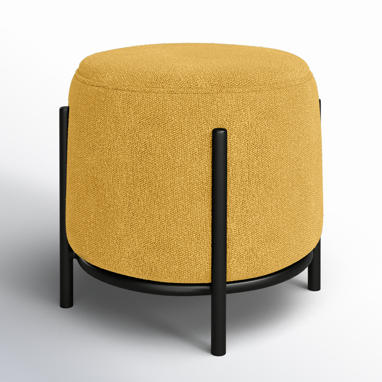 Formentera Accent Stool, Yellow