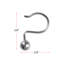 Crochets de rideau de douche Ball Steel-50055109