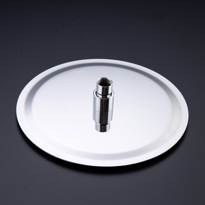 Rain Fixed Shower Head 2.5 GPM GPM, Chrome
