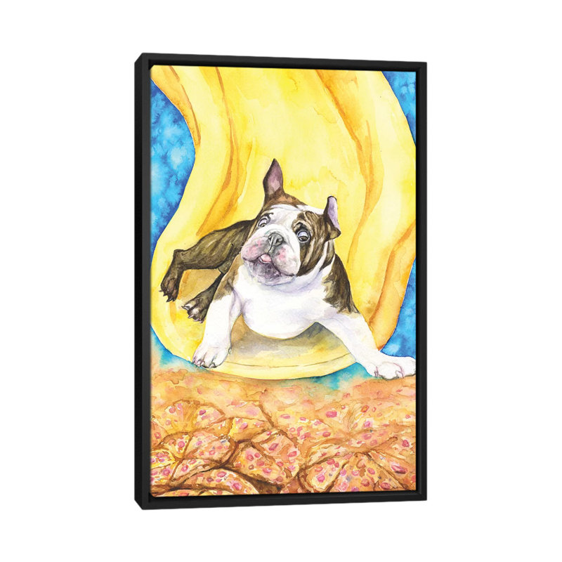 Décoration murale Kids Dreams, H 60 po x l 40po x P 1,5 po, Toile avec cadre noir