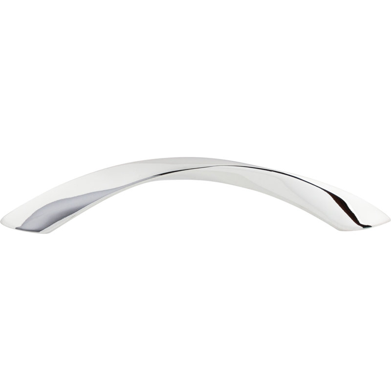 Twist 5 1/16" Center to Center Bar pull, Polished Chrome