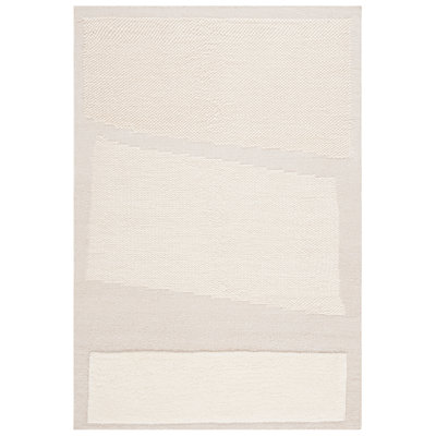 Mullen Flatwoven Wool Ivory Rug