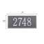 Hartford 1-Line Wall Address Plaque-1150803097-1150803094