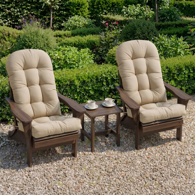  Outdoor 20‘’ in W X ‘20’ in D X 30‘’ in H Adirondack Chair Seat / Back Cushion Set