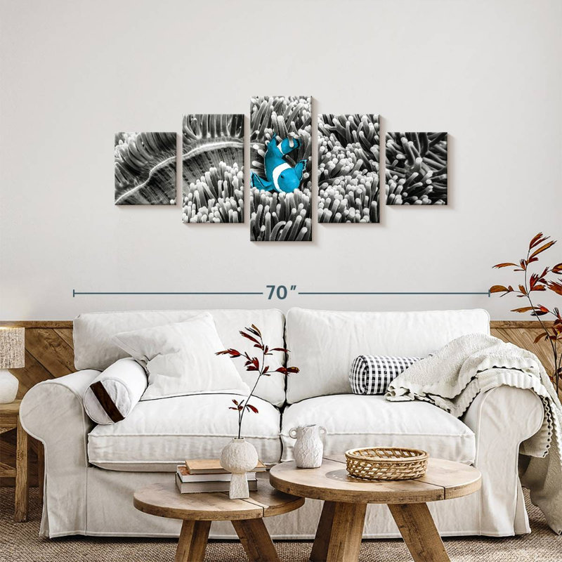 Clownfish Pop, 24" H x 55" W