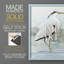 Heron on Blue I, reproduction encadrée - bois massif-442271328-442271324