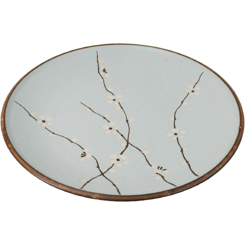 Made In Japan Ceramic Soushun Sakura Cherry Blossoms Large Dinner Plates 11"D