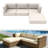 9 Pcs Outdoor Patio Cushion For Sectional,Sofa,Rattan Furniture, 4 Seat Outdoor Chair Cushions With 4 Seat Cushion And 5 Back Cushion,﻿﻿﻿﻿﻿﻿﻿﻿﻿﻿﻿﻿﻿﻿﻿﻿Cream-123507322