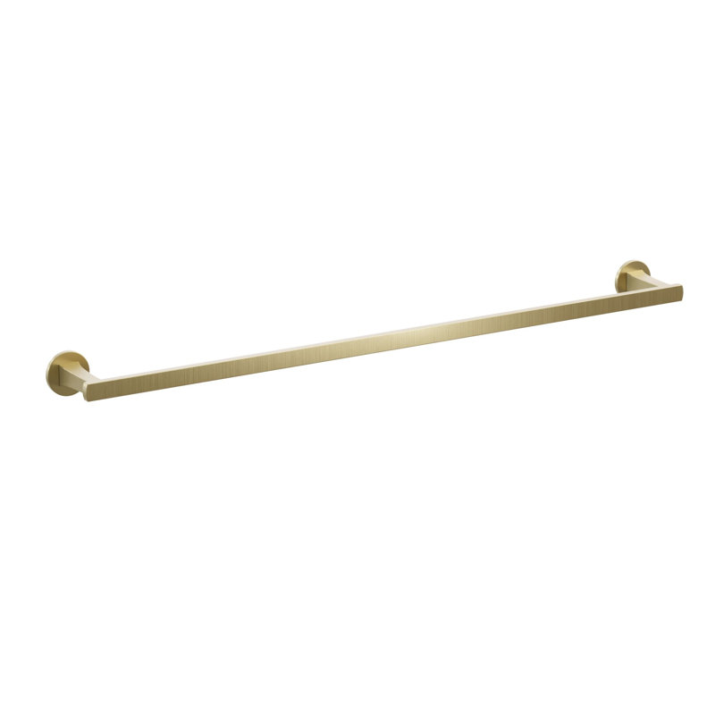 Porte-serviettes Emtek, H 1,625 po x L 31,34 po x P 3,125 po, Laiton satiné