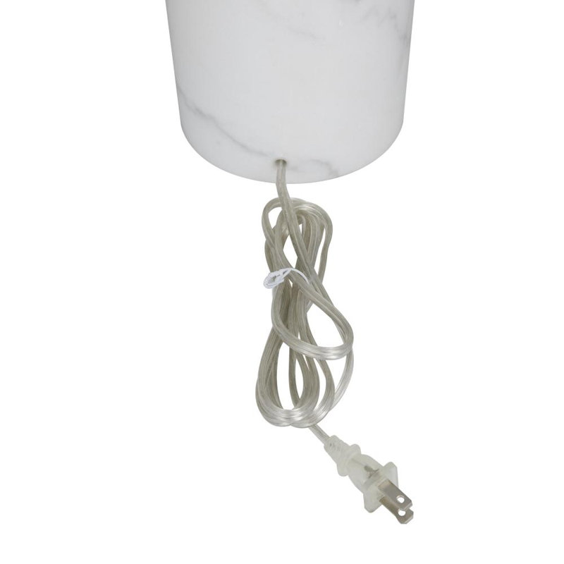 Oppelo Marble Buffet Lamp, White