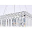Cadre/lustre carré 12 lumières unique Bratton-23155486