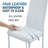 Modern Diamond Tufted Faux Leather Dining Chair (Set of 6)-915567141-880734641