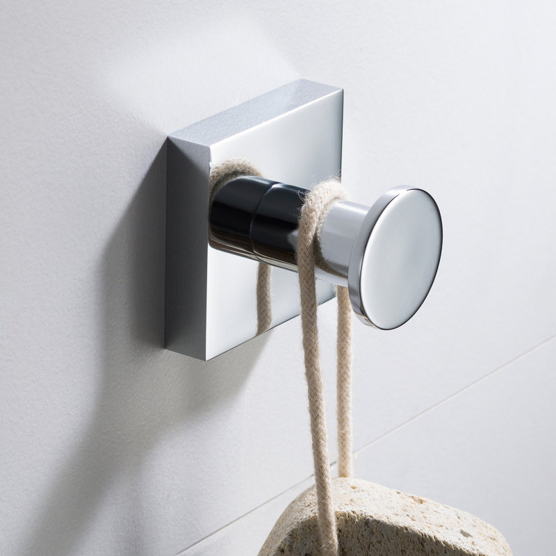Ventus Wall Mounted Towel Hook, Chrome