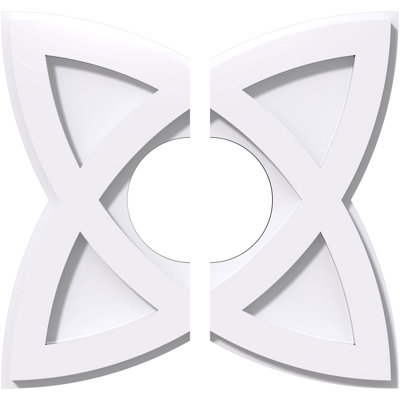 Cosmo Architectural Grade PVC Contemporary Ceiling Medallion