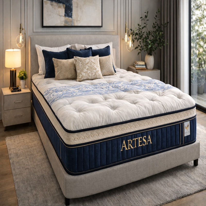 Cloud Artesa Pocket Sprung Mattress, Kingsize (5')