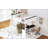 Queen Size Loft Bed with Desk