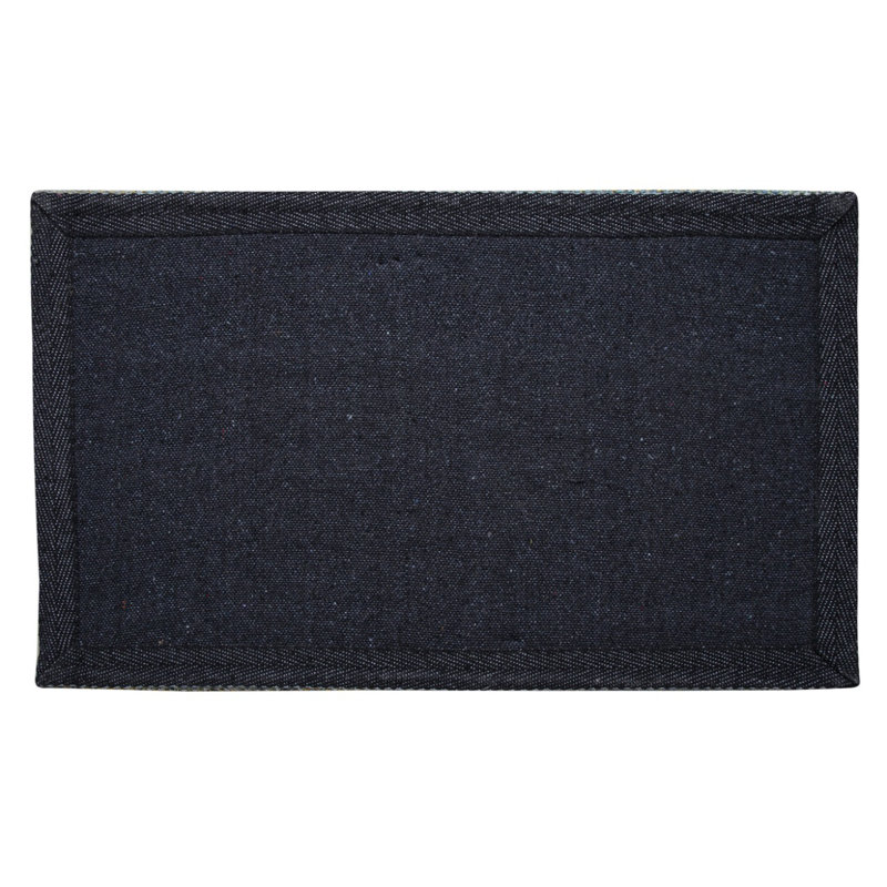 Woodcliff Water Resistant Anti-Fatigue Non-Skid Kitchen Mat, Black Persian
