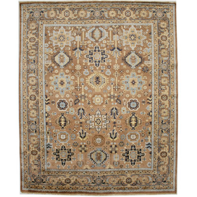 Karajeh Performance Wool Floral Indoor Rug