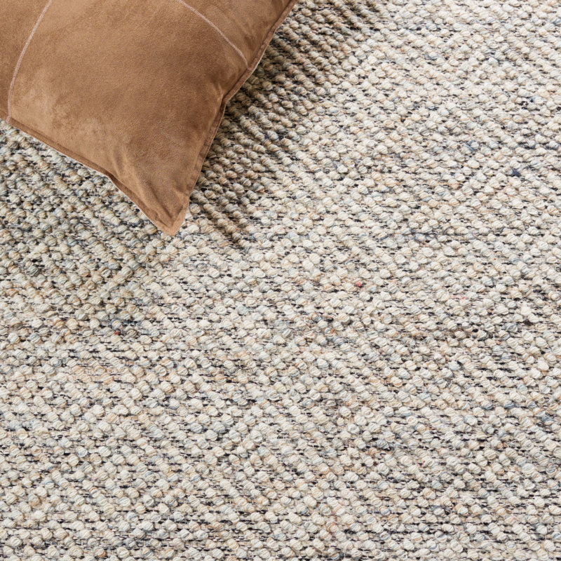 Irish Chain Hand Woven Area Rug, Round 183 cm