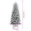 Artificial Christmas Tree with 150 LEDs White-235014596-235014598