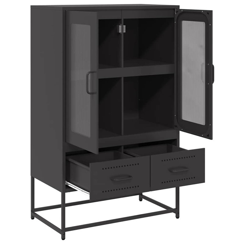 Azizul 68cm Sideboard, Black