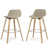 Siège beige / structure naturelle est en rupture de stock