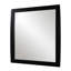 Marbre noir lustré 32,38 po Marlee X P 36 po Miroir H Cottage-40728065