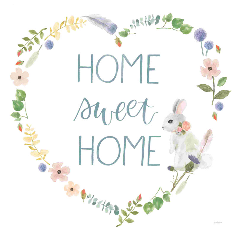 Sentiments printaniers, H 20 po x l 20 po, Non, Toile tendue