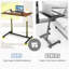 Adjustable Metal Base Computer Desk