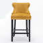 Tabouret de comptoir rembourré 26,70 po Tevy-983889684-983889690